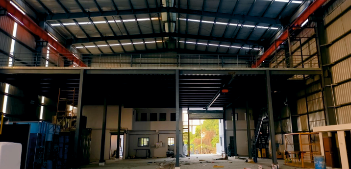 Turn Key Mezzanine Structure view 2